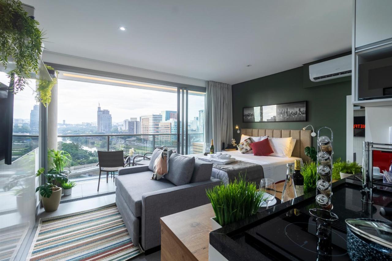 Апартаменты Edificio Parque Jockey Сан-Пауло Экстерьер фото