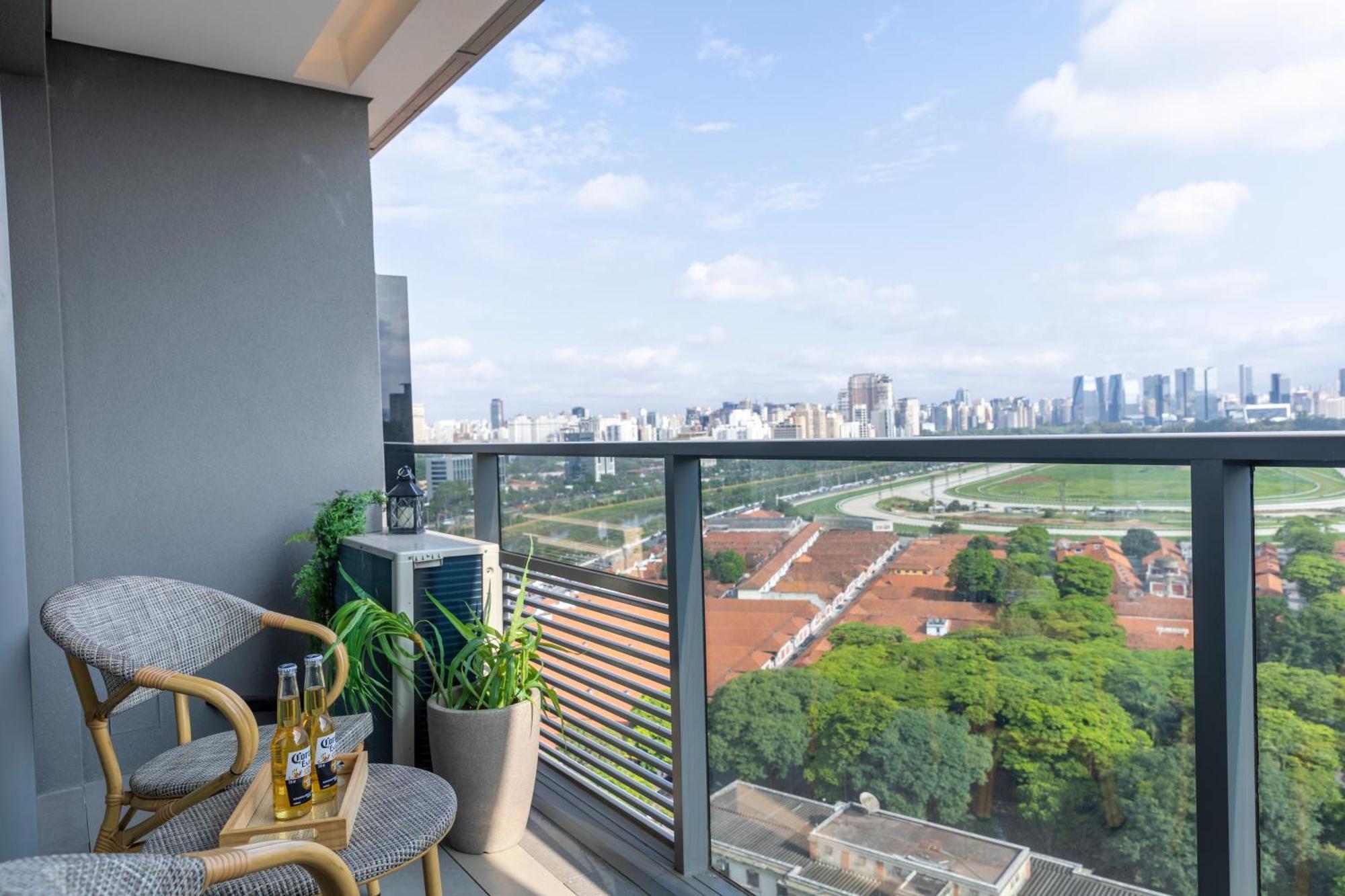 Апартаменты Edificio Parque Jockey Сан-Пауло Экстерьер фото