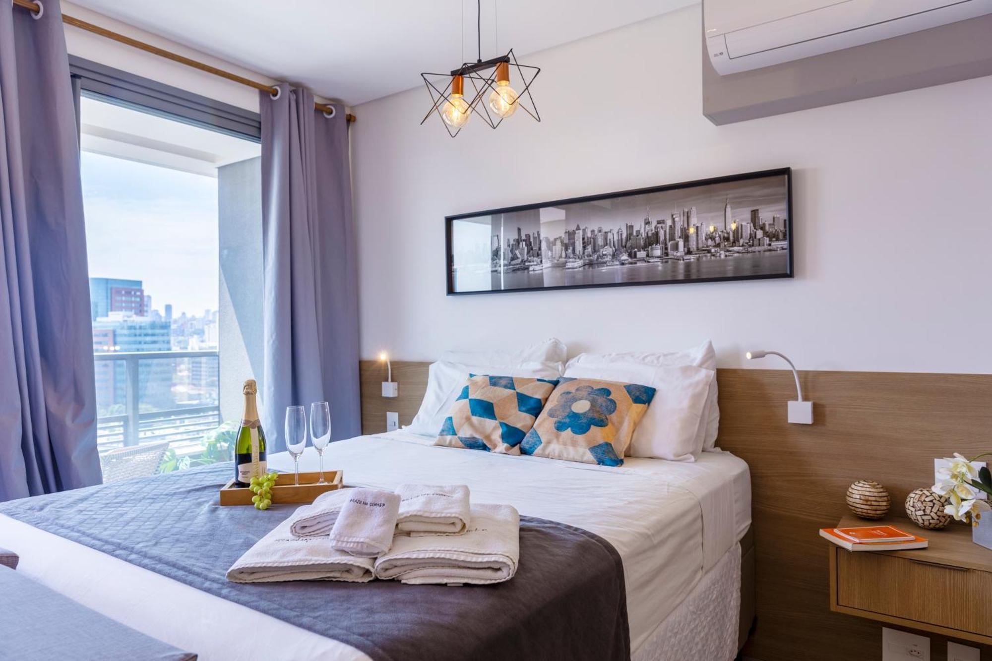 Апартаменты Edificio Parque Jockey Сан-Пауло Экстерьер фото
